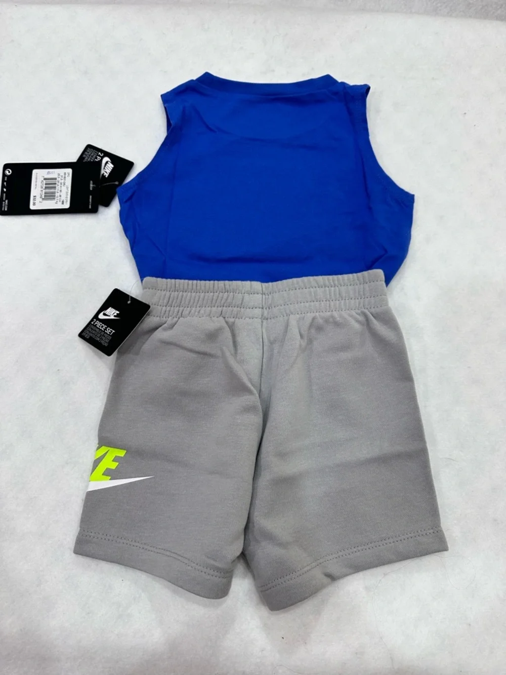 Boy’s Nike Blue and Gray Short Set
